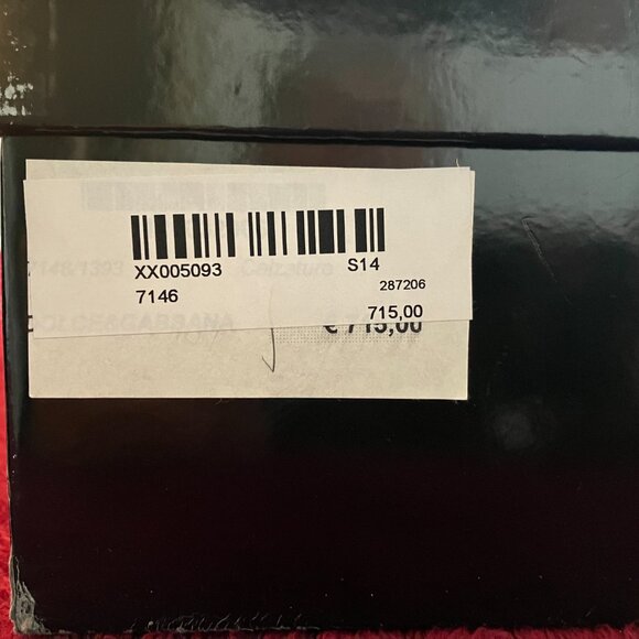 Dolce & Gabbana Brown Suede Lace-Up Boots, Size 9.5, Vintage Never Worn - Picture 9 of 10